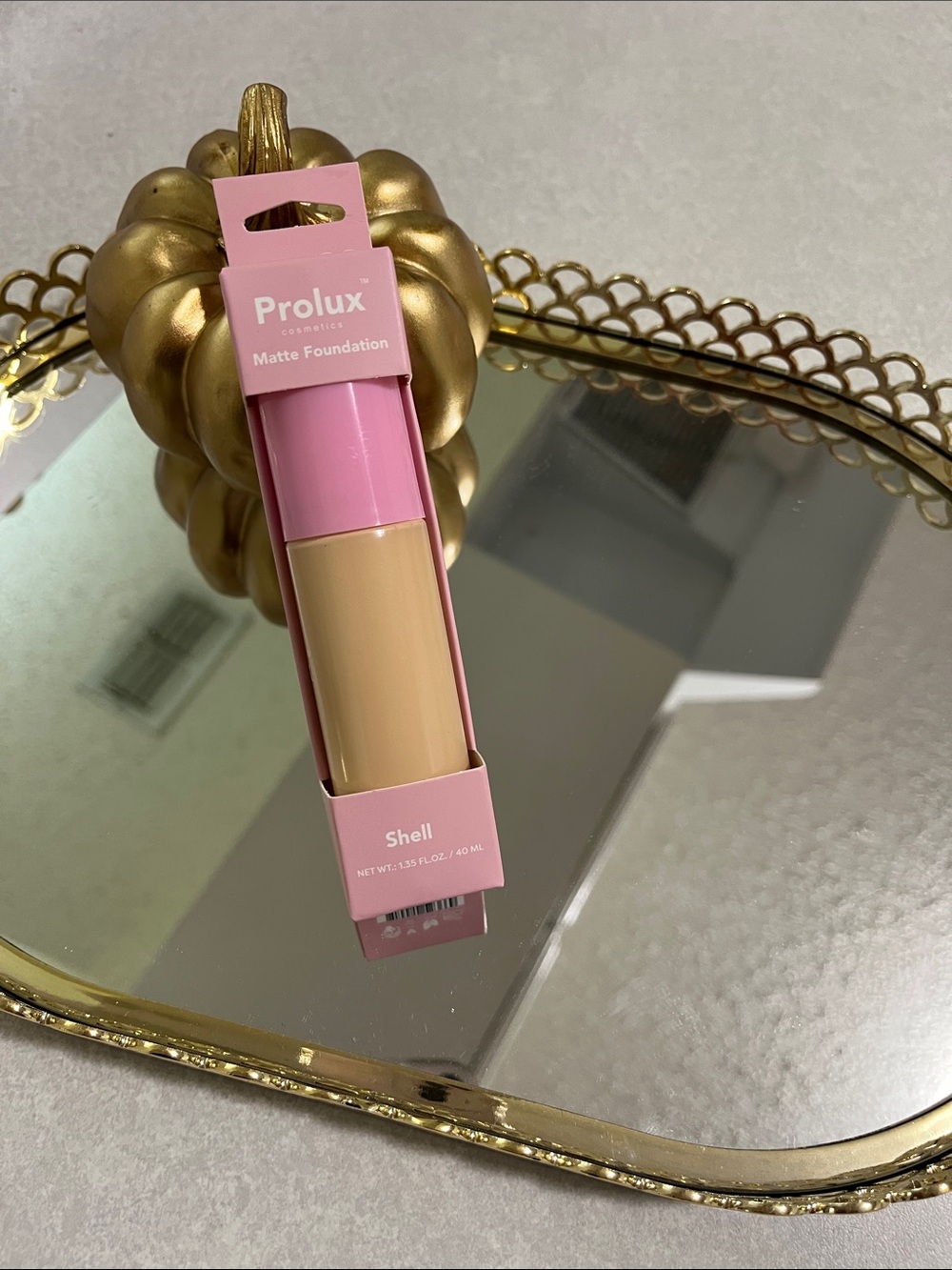 Matte Foundation — Shell (Light Beige)